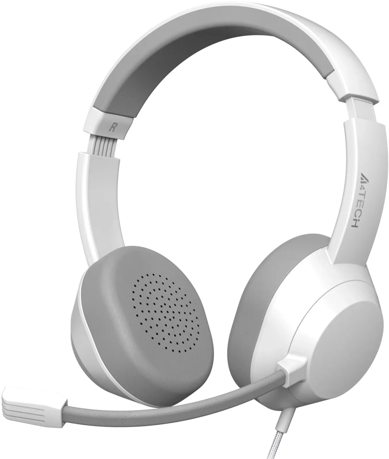Гарнитуры наушники с микрофоном A4TECH Fstyler FH150U белый - фото 2