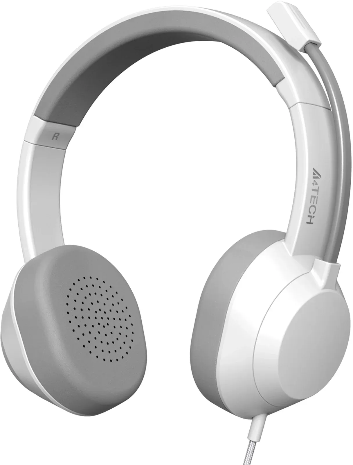 Гарнитуры наушники с микрофоном A4TECH Fstyler FH150U белый - фото 3