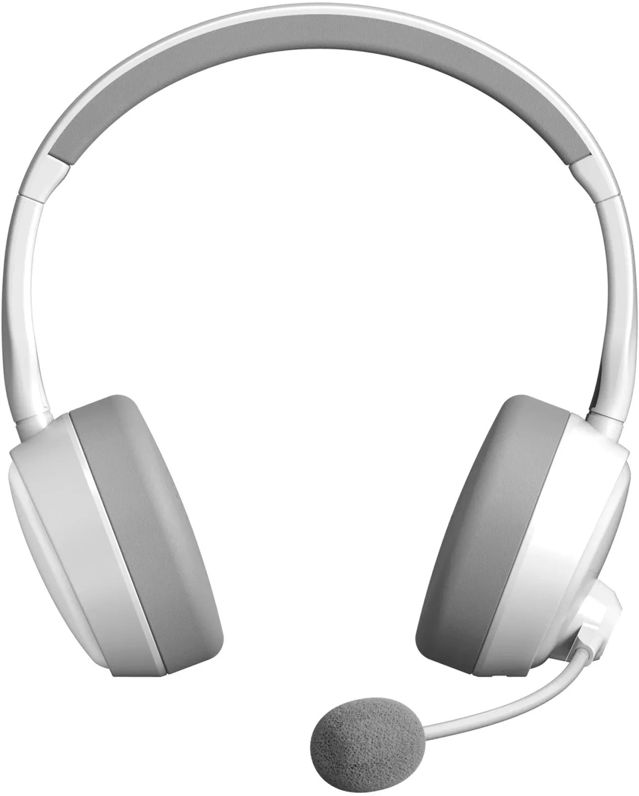 Наушники с микрофоном A4Tech BH230 белый/серый мониторные BT оголовье BH230 WHITE - фото 6
