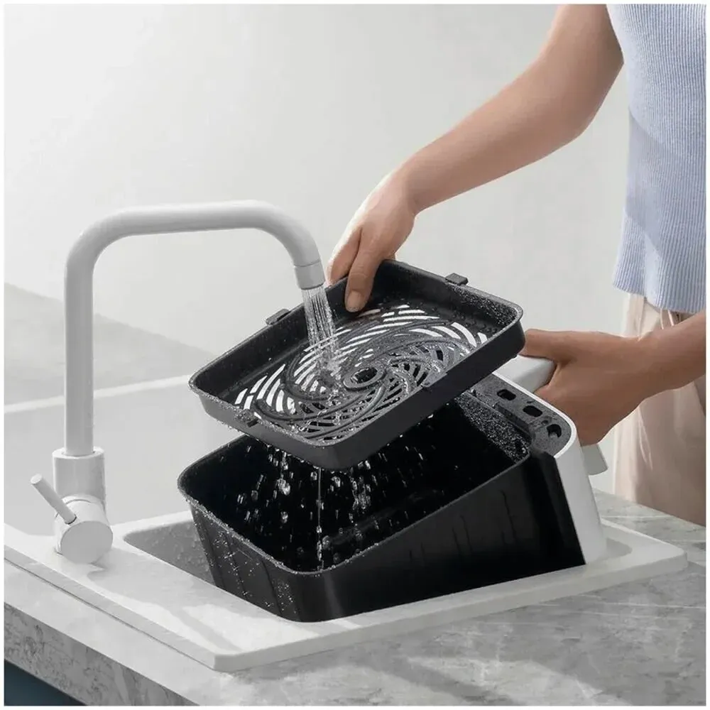 Аэрогриль Xiaomi Smart Air Fryer 6.5L EU 6.5л 1800Вт белый BHR7358EU - фото 3