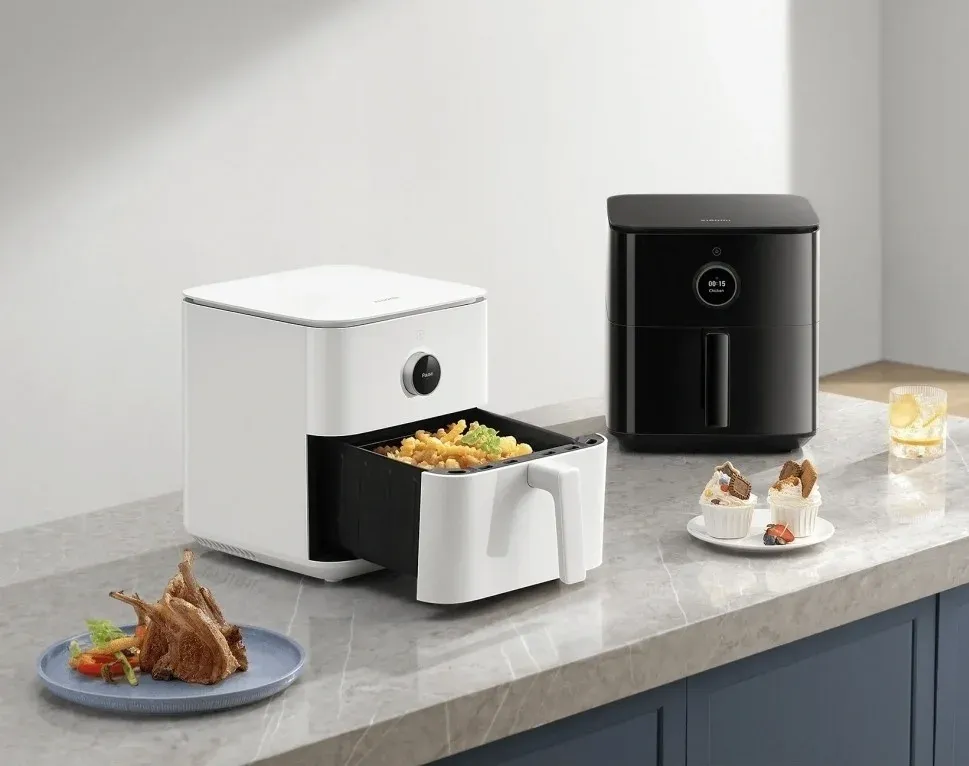 Аэрогриль Xiaomi Smart Air Fryer 6.5L EU 6.5л 1800Вт белый BHR7358EU - фото 6