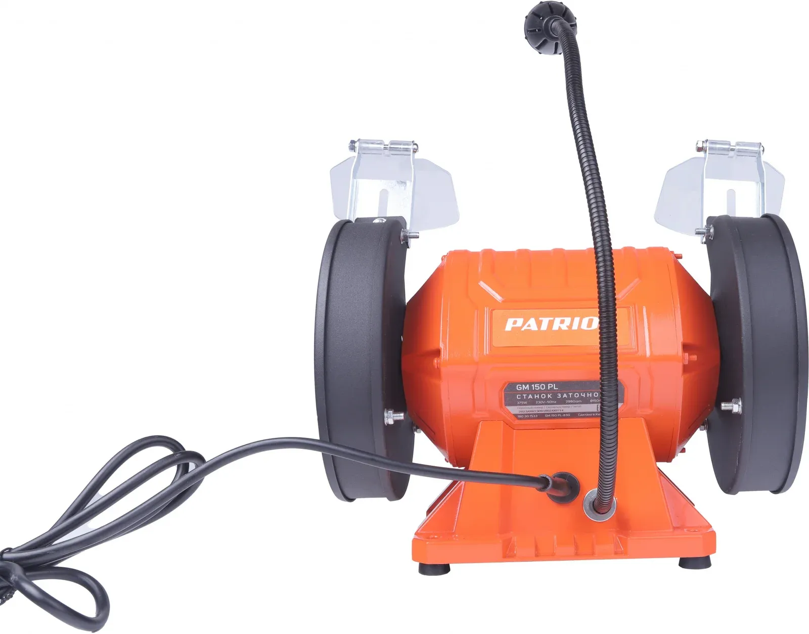 Электроточило Patriot GM 150 PL Expert 375Вт 2980об/мин d=150мм t=20мм - фото 6
