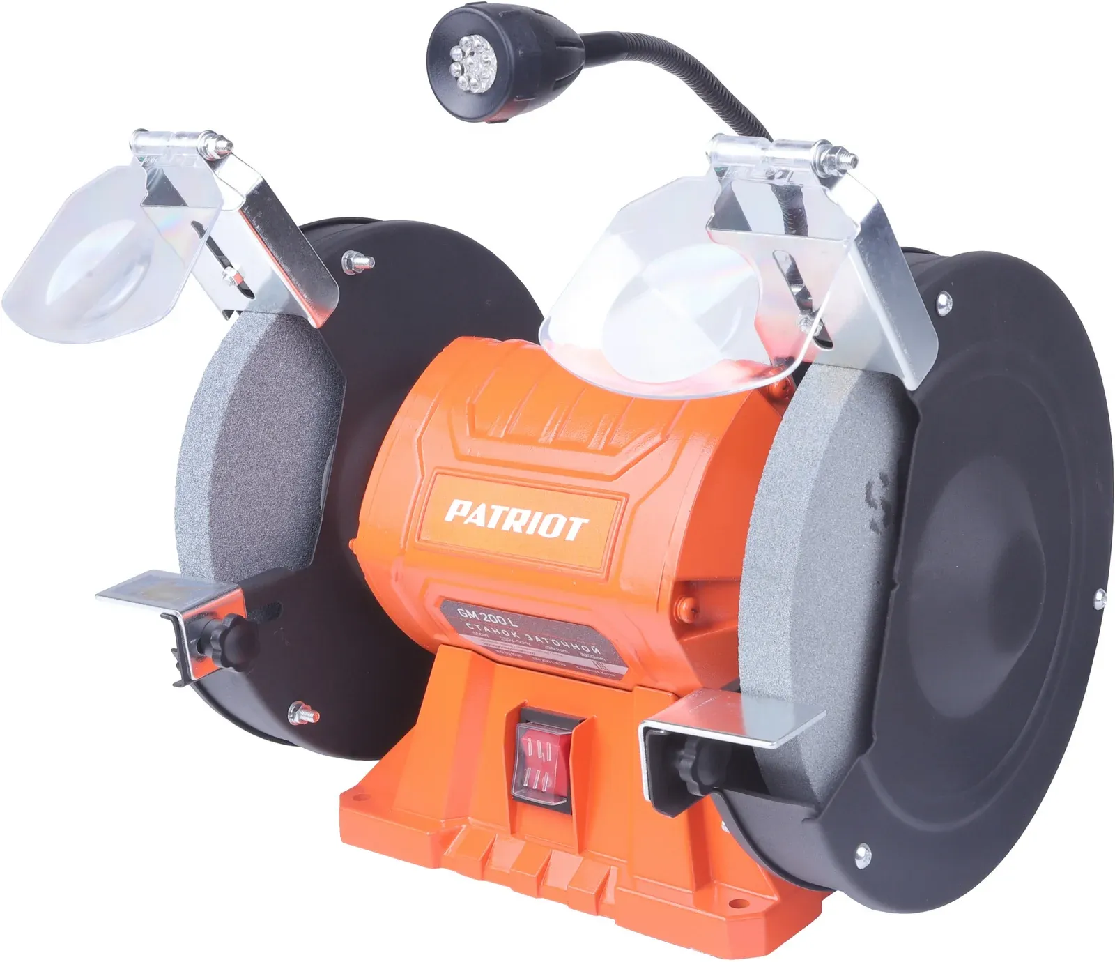 Электроточило Patriot GM 200 L Expert 550Вт 2980об/мин d=200мм t=20мм - фото 5