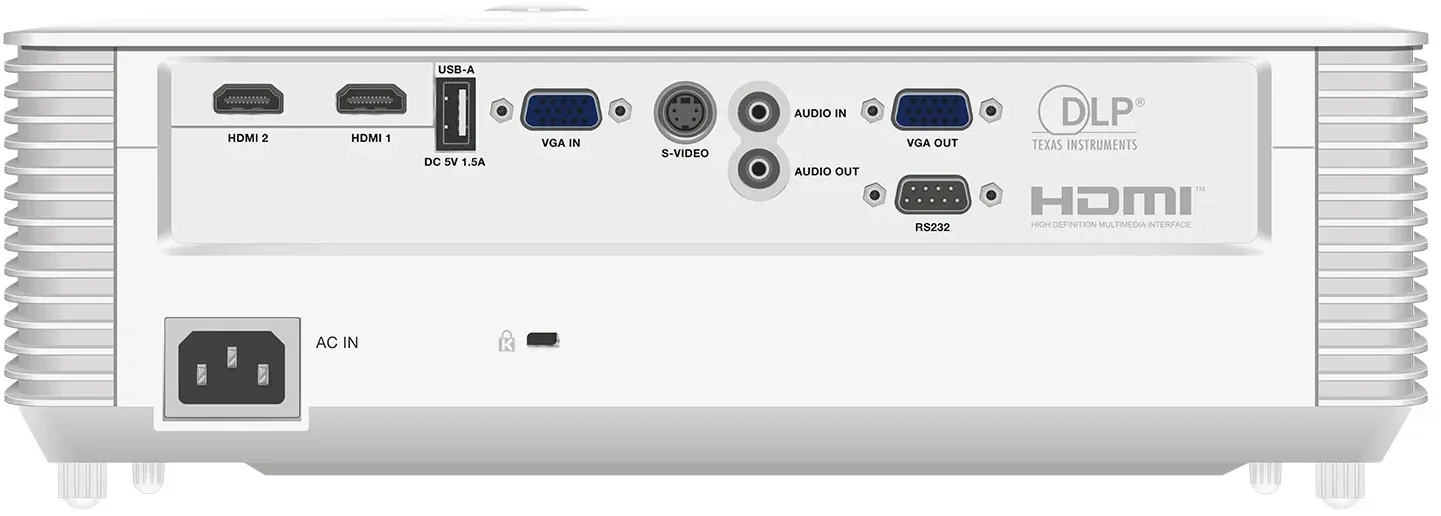 Проектор Infocus SP224ST DLP 3800Lm LS 1024x768 30000:1 ресурс лампы:15000часов 1xUSB typeA 2xHDMI 2.9кг, белый - фото 8