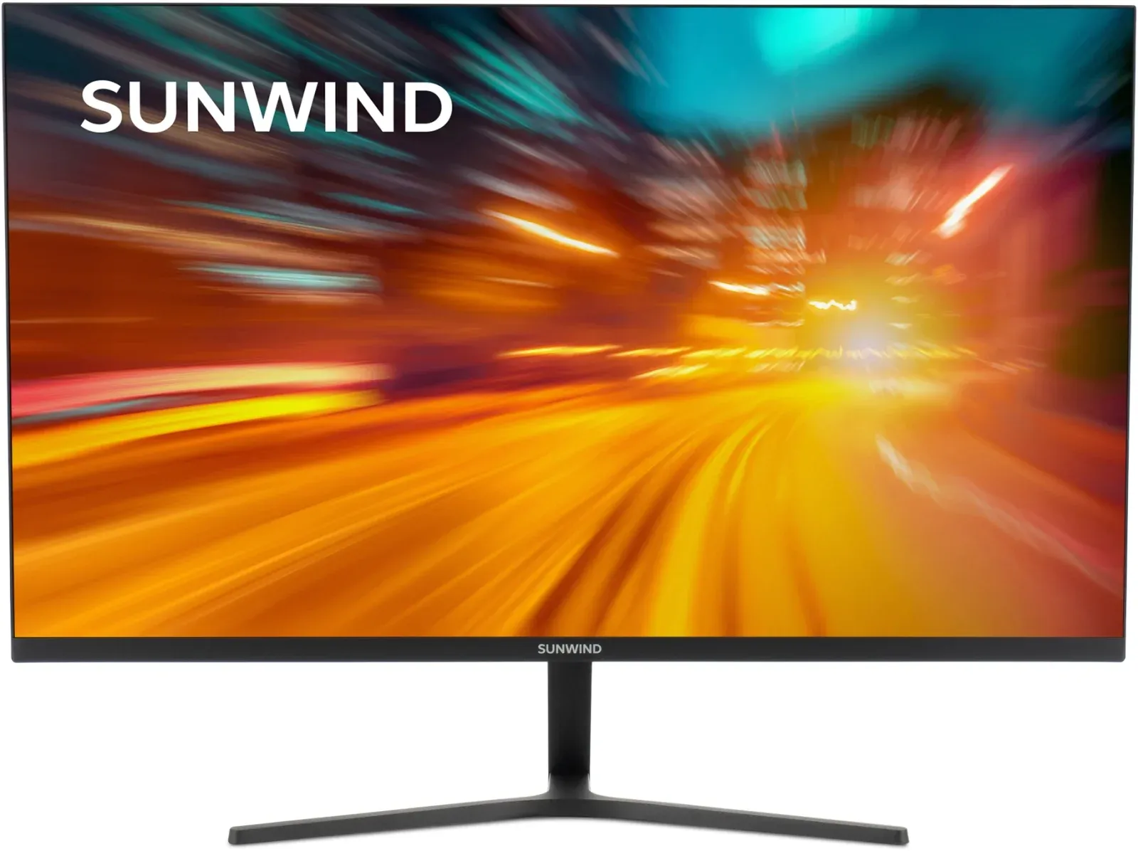 Монитор SunWind 27 SM-27FI401 черный IPS LED 1ms 16:9 HDMI матовая 250cd 178гр/178гр 1920x1080 180Hz G-Sync FreeSync DP FHD 4.2кг - фото 1