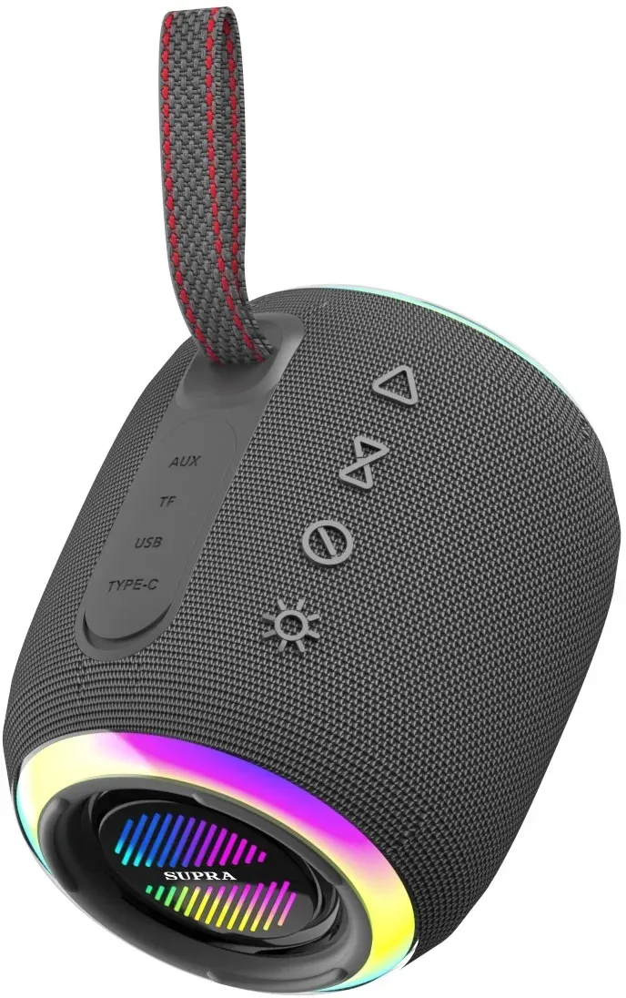 Колонка порт. Supra BTS-515 черный 20W 1.0 BT/3.5Jack/USB 10м 2400mAh - фото 2