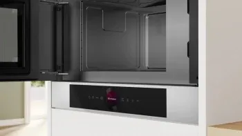 Микроволновая печь Bosch BFL7221W1 21л. 900Вт белый встраиваемая, 21 л - фото 6