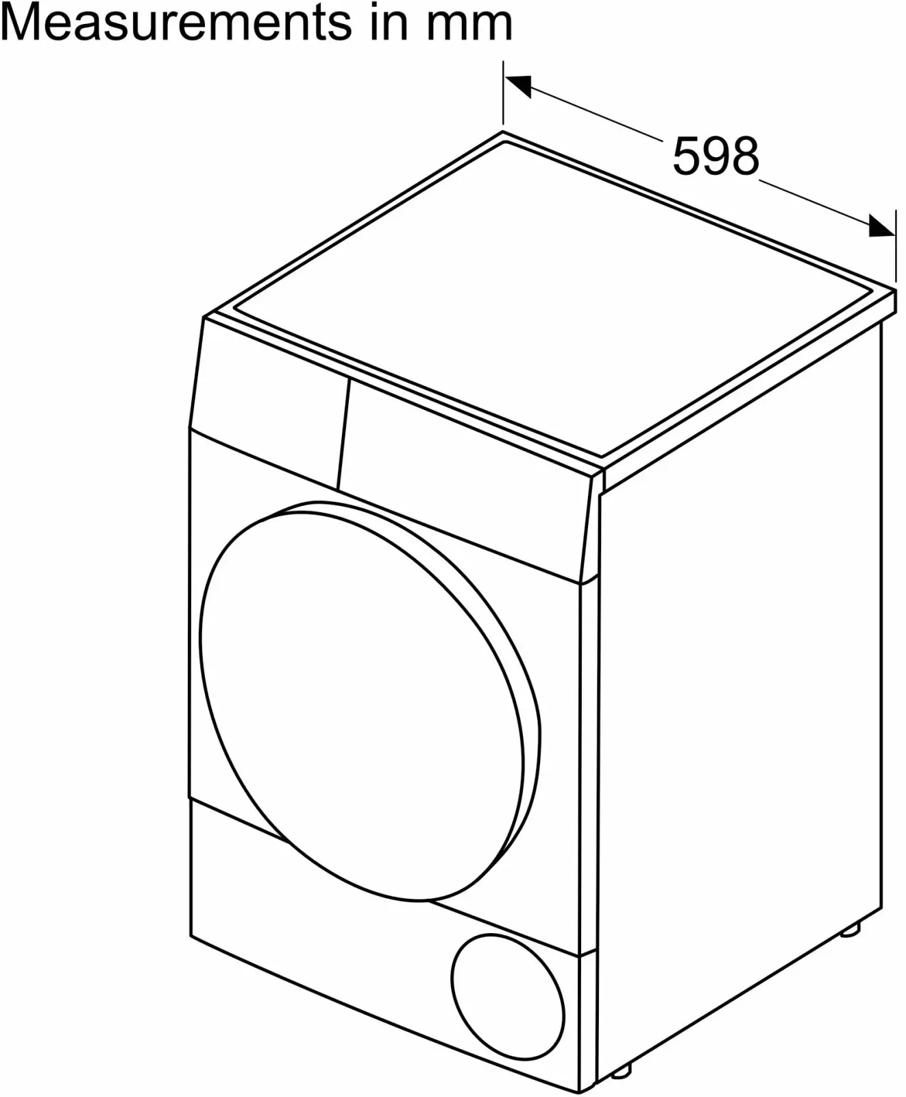 Сушильная машина Bosch Serie 8 WQB245B0ME пан.англ. кл.энер.:A+++ макс.загр.:9кг белый - фото 6
