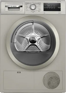 Сушильная машина Bosch Serie 4 WTN86202ME пан.англ. кл.энер.:A макс.загр.:8кг серебристый - фото 8