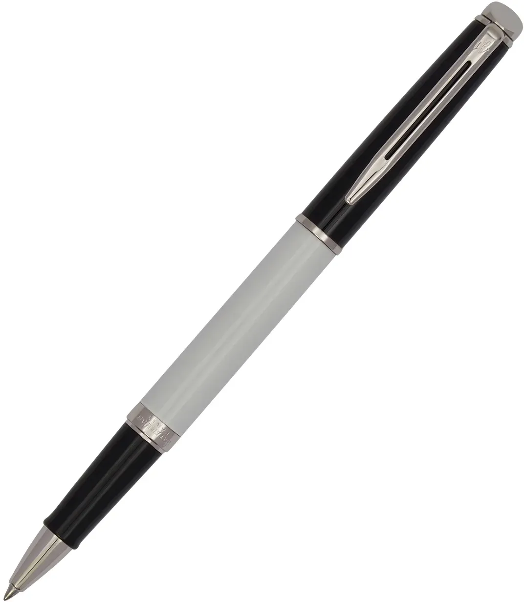 Ручка роллер Waterman Hemisphere Colour Blocking 2202845 черн/белый F черн. черн. подар.кор. - фото 2