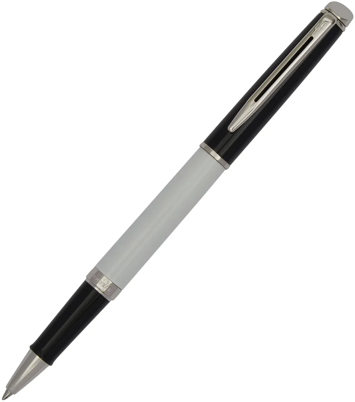 Ручка роллер Waterman Hemisphere Colour Blocking 2202845 черн/белый F черн. черн. подар.кор. - фото 5