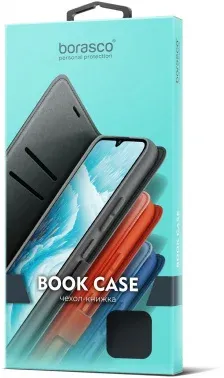 Чехол флип-кейс BoraSCO для Xiaomi Poco M6 Pro Book Case черный 73015 - фото 6