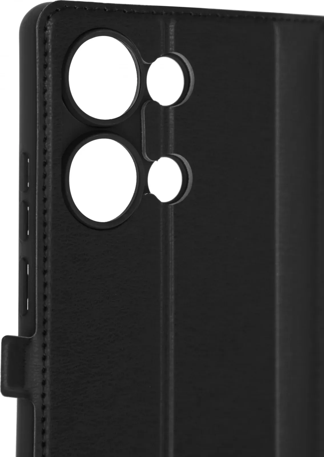 Чехол флип-кейс BoraSCO для Xiaomi Redmi Note 13 Pro 4G Book Case черный 72995 - фото 5