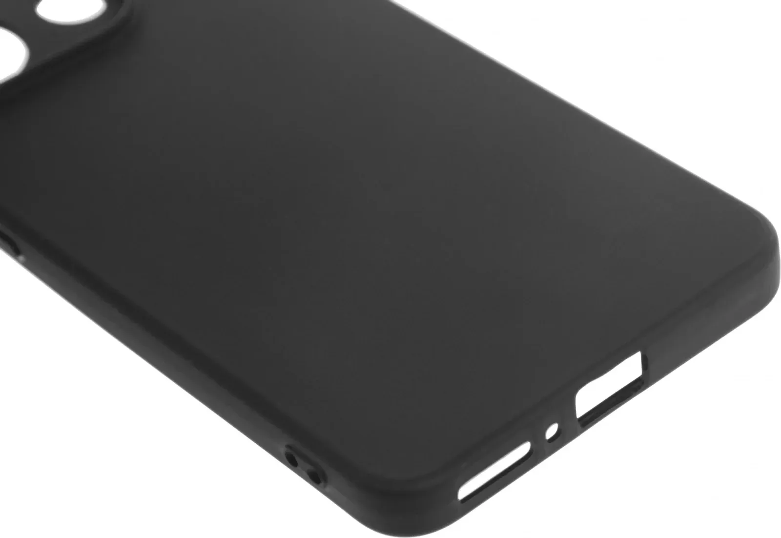 Чехол клип-кейс BoraSCO для Xiaomi Redmi Note 13 4G Silicone Case черный 73005 - фото 6