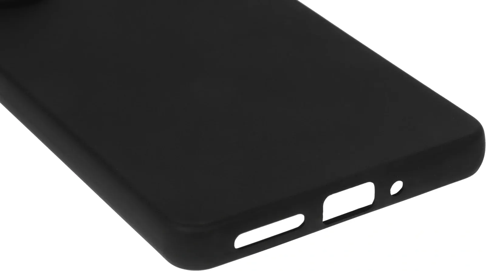 Чехол клип-кейс BoraSCO для Xiaomi Redmi Note 13 Pro 4G Silicone Case черный 73006 - фото 5