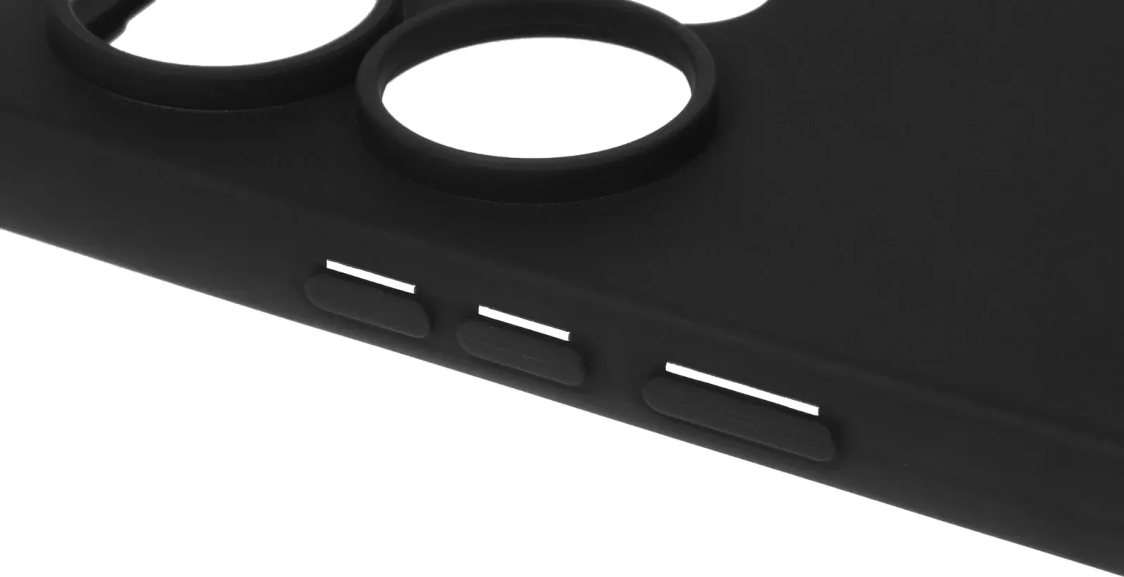 Чехол клип-кейс BoraSCO для Xiaomi Redmi Note 13 Pro 4G Silicone Case черный 73006 - фото 6