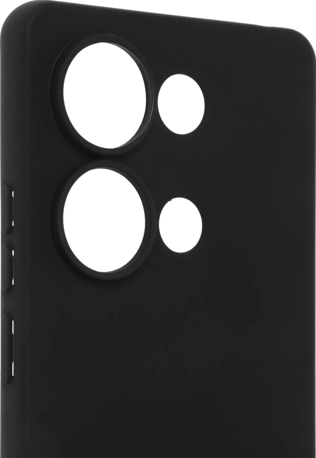 Чехол клип-кейс BoraSCO для Xiaomi Redmi Note 13 Pro 4G Silicone Case черный 73006 - фото 8