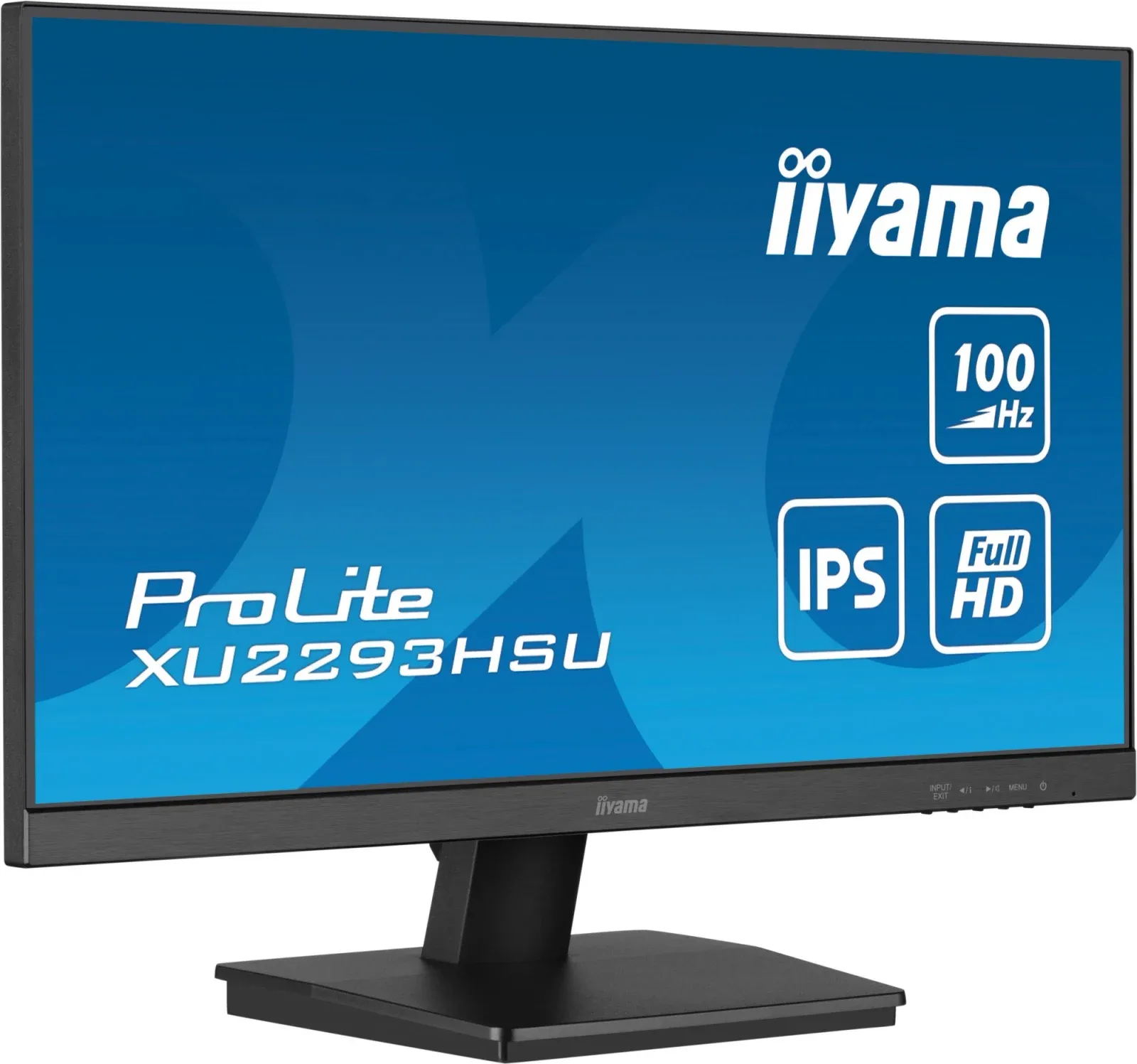 Монитор Iiyama 21.5 ProLite XU2293HSU-B6 черный IPS LED 1ms 16:9 HDMI M/M матовая 250cd 178гр/178гр 1920x1080 100Hz DP FHD USB 2.6кг - фото 3