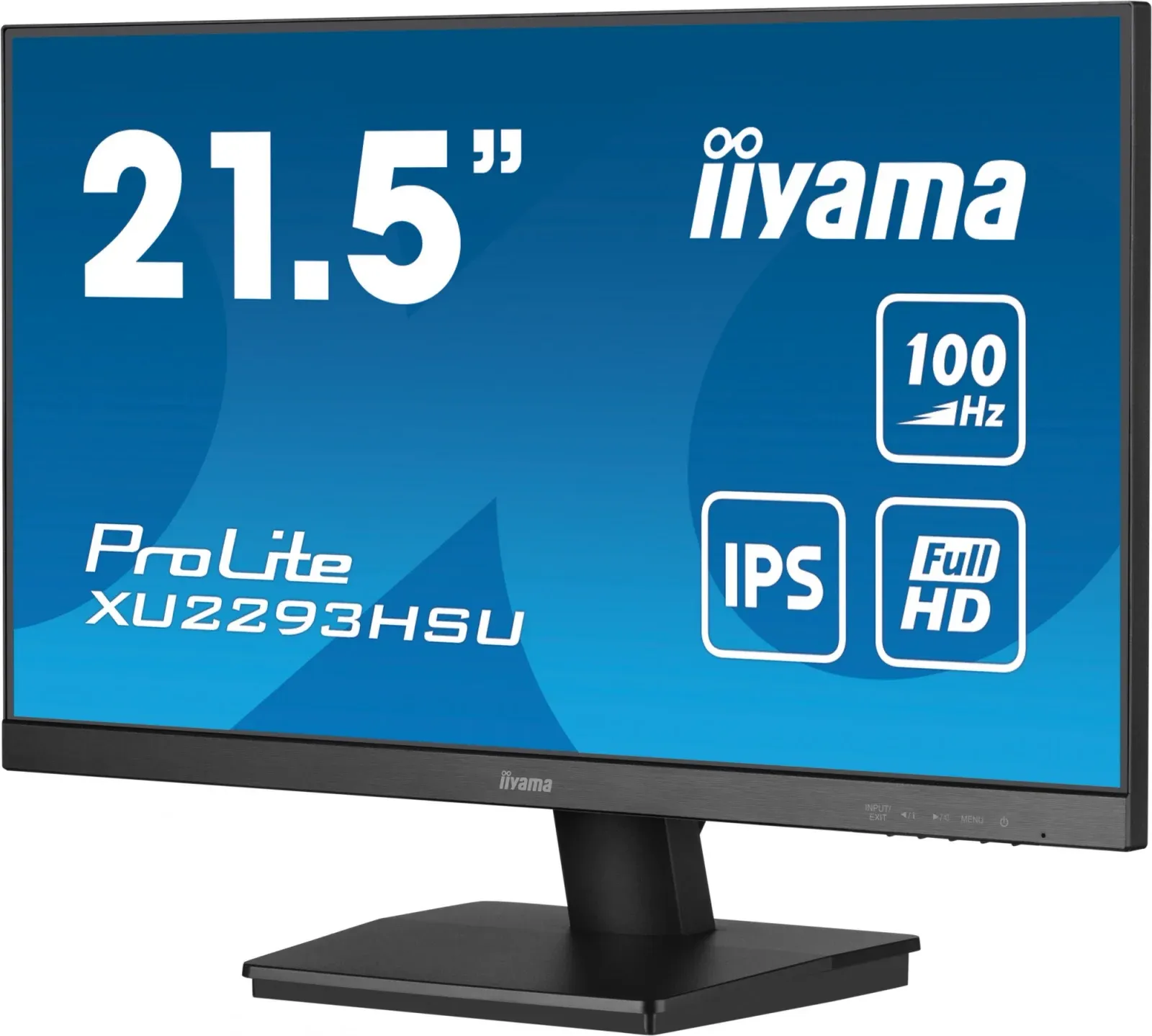 Монитор Iiyama 21.5 ProLite XU2293HSU-B6 черный IPS LED 1ms 16:9 HDMI M/M матовая 250cd 178гр/178гр 1920x1080 100Hz DP FHD USB 2.6кг - фото 4