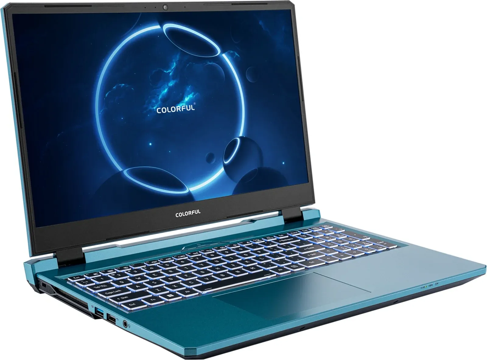 Ноутбук Сolorful Evol P15 23 Core i5 12450H 16Gb SSD512Gb NVIDIA GeForce RTX4060 6Gb 15.6 IPS FHD 1920x1080 Windows 11 Home Multi Language 64 blue WiFi BT Cam A10003400430 - фото 3
