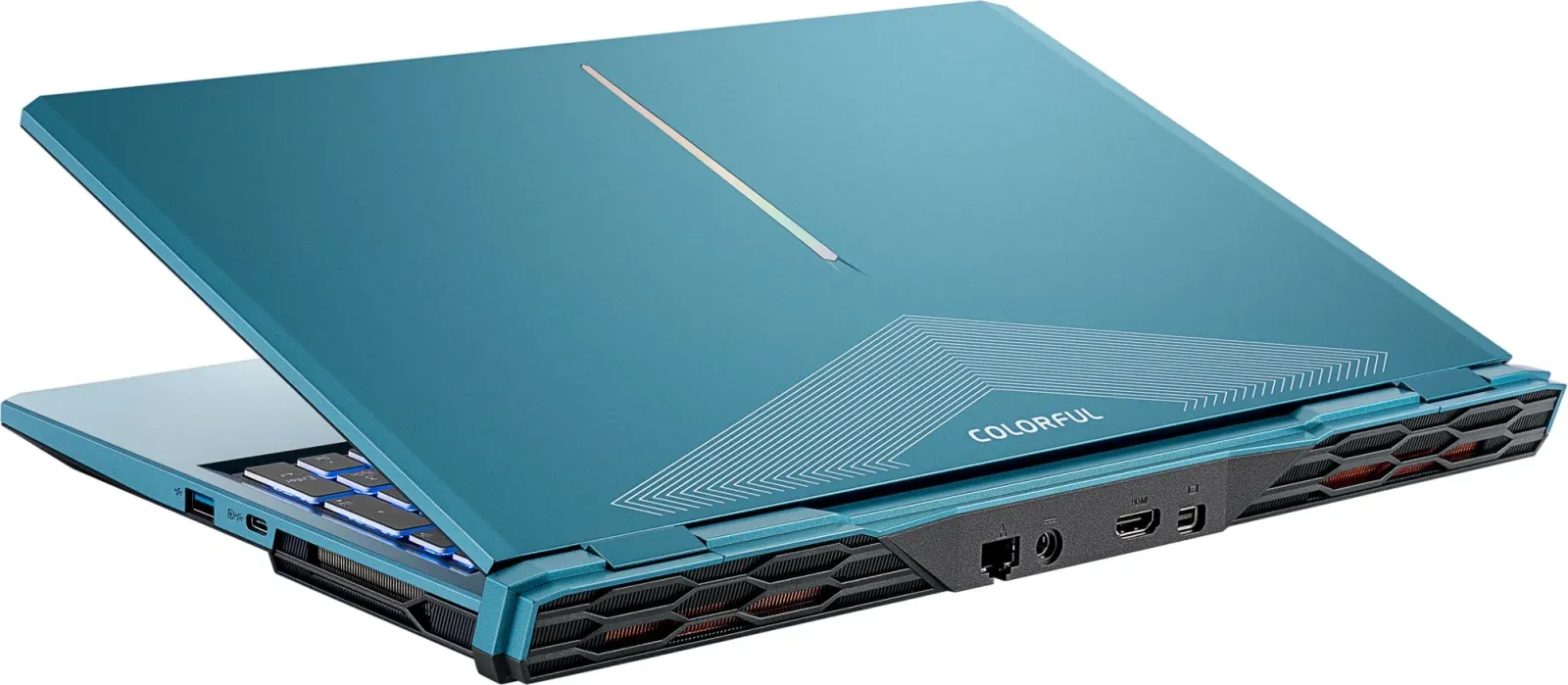 Ноутбук Сolorful Evol P15 23 Core i5 12450H 16Gb SSD512Gb NVIDIA GeForce RTX4060 6Gb 15.6 IPS FHD 1920x1080 Windows 11 Home Multi Language 64 blue WiFi BT Cam A10003400430 - фото 5