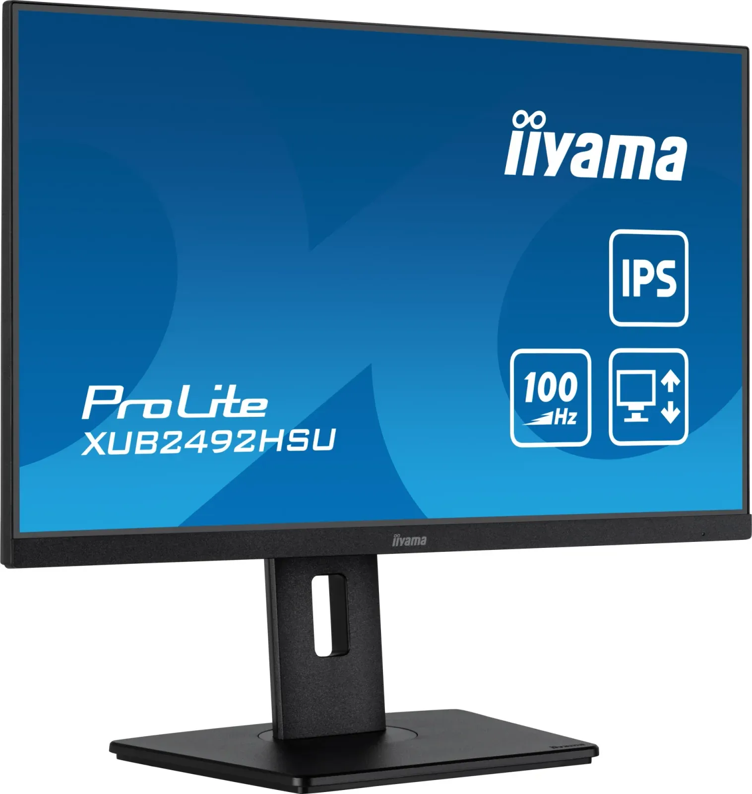 Монитор Iiyama 23.8 ProLite XUB2492HSU-B6 черный IPS LED 0.4ms 16:9 HDMI M/M матовая HAS Piv 250cd 178гр/178гр 1920x1080 100Hz DP FHD USB 4.9кг - фото 3