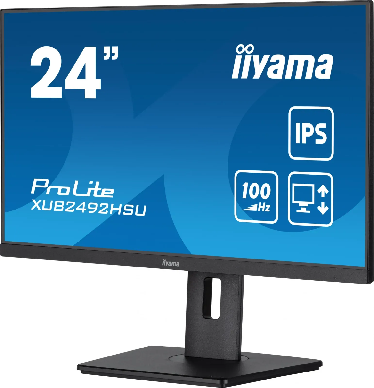 Монитор Iiyama 23.8 ProLite XUB2492HSU-B6 черный IPS LED 0.4ms 16:9 HDMI M/M матовая HAS Piv 250cd 178гр/178гр 1920x1080 100Hz DP FHD USB 4.9кг - фото 4