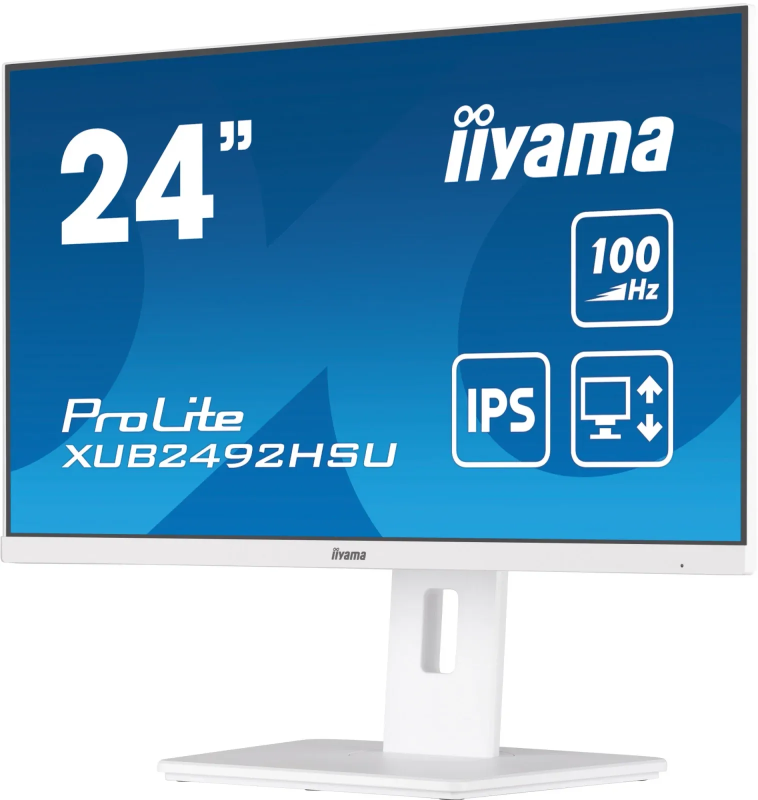 Монитор Iiyama 23.8 ProLite XUB2492HSU-W6 белый IPS LED 0.4ms 16:9 HDMI M/M матовая HAS Piv 250cd 178гр/178гр 1920x1080 100Hz DP FHD USB 4.9кг - фото 5