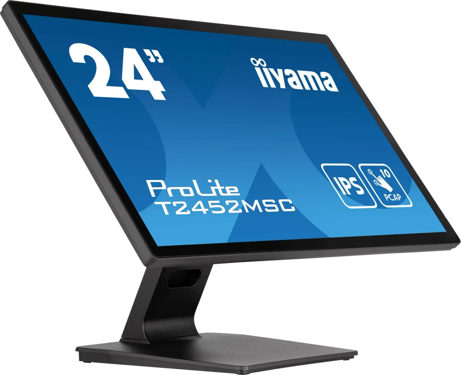 Монитор Iiyama 23.8 ProLite T2452MSC-B1 черный IPS LED 14ms 16:9 HDMI M/M матовая 400cd 178гр/178гр 1920x1080 60Hz DP FHD USB Touch 5.6кг - фото 2