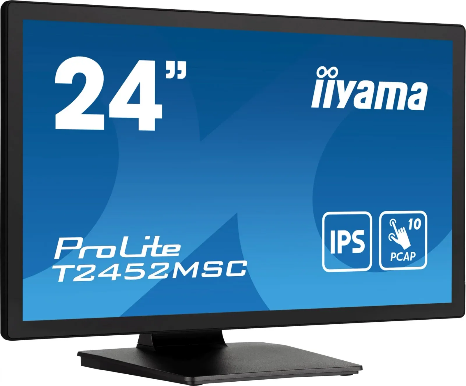 Монитор Iiyama 23.8 ProLite T2452MSC-B1 черный IPS LED 14ms 16:9 HDMI M/M матовая 400cd 178гр/178гр 1920x1080 60Hz DP FHD USB Touch 5.6кг - фото 4