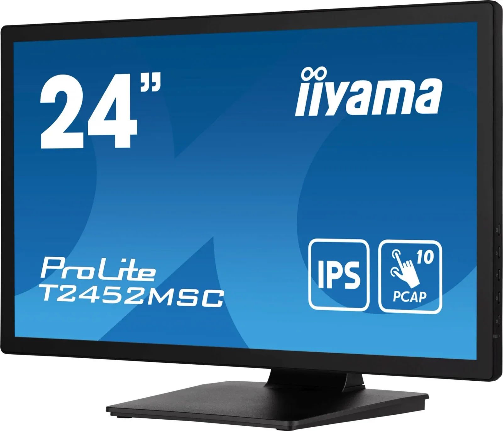 Монитор Iiyama 23.8 ProLite T2452MSC-B1 черный IPS LED 14ms 16:9 HDMI M/M матовая 400cd 178гр/178гр 1920x1080 60Hz DP FHD USB Touch 5.6кг - фото 5