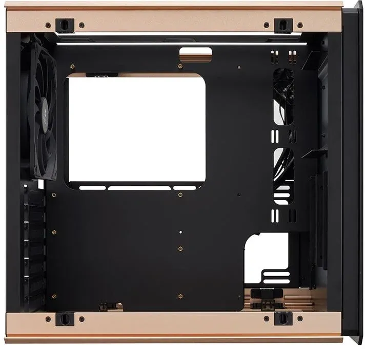 Корпус Azza Regis черный без БП ATX 5x120mm 4x140mm 2xUSB3.0 audio bott PSU - фото 5