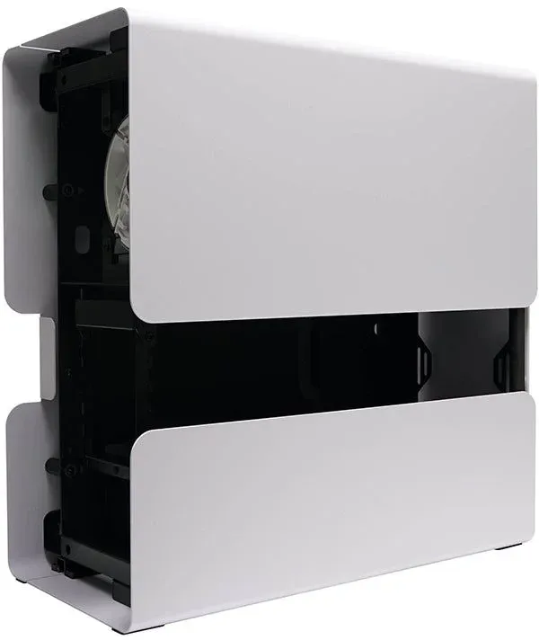 Корпус Azza Cast белый без БП ATX 3x120mm 2x140mm 2xUSB3.0 audio bott PSU - фото 2