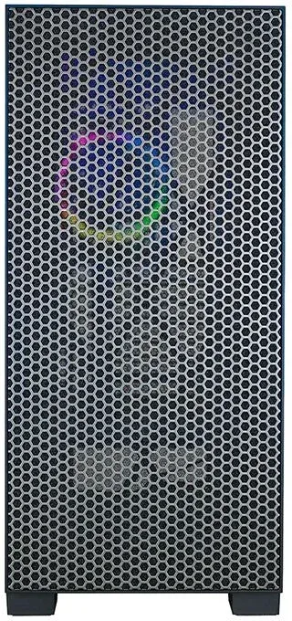 Корпус Azza Hive черный без БП ATX 8x120mm 5x140mm 2xUSB2.0 1xUSB3.0 audio bott PSU - фото 8