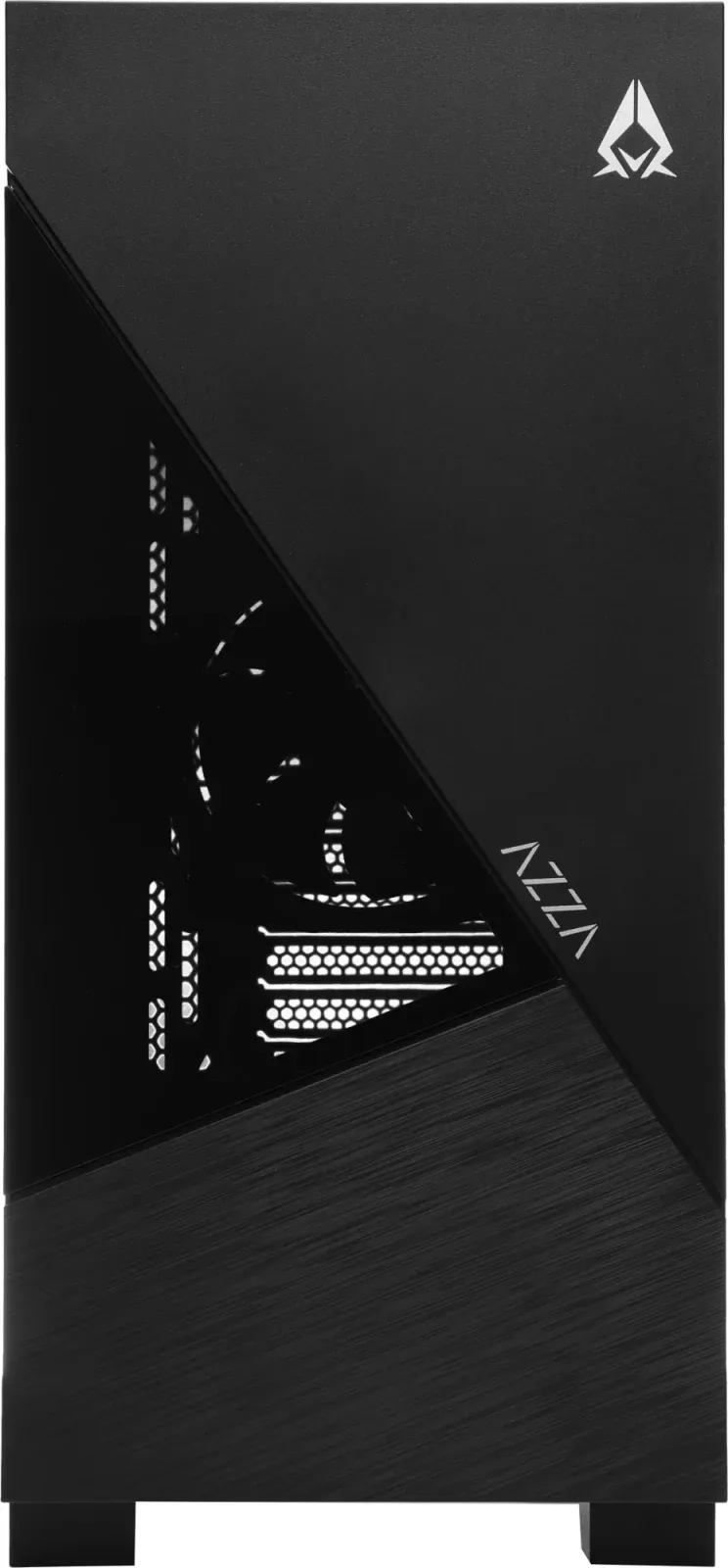 Корпус Azza Eclipse черный без БП ATX 9x120mm 5x140mm 2xUSB2.0 1xUSB3.0 audio bott PSU - фото 6