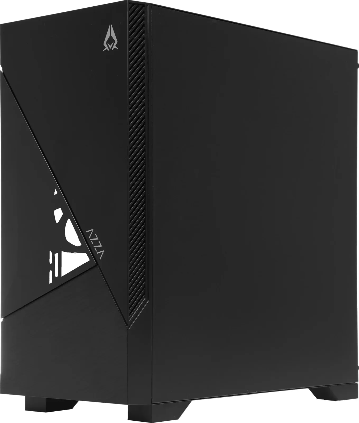 Корпус Azza Eclipse черный без БП ATX 9x120mm 5x140mm 2xUSB2.0 1xUSB3.0 audio bott PSU - фото 7
