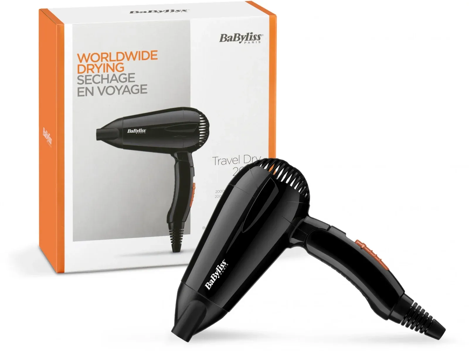 Фен Babyliss 5344E 2000Вт черный - фото 2