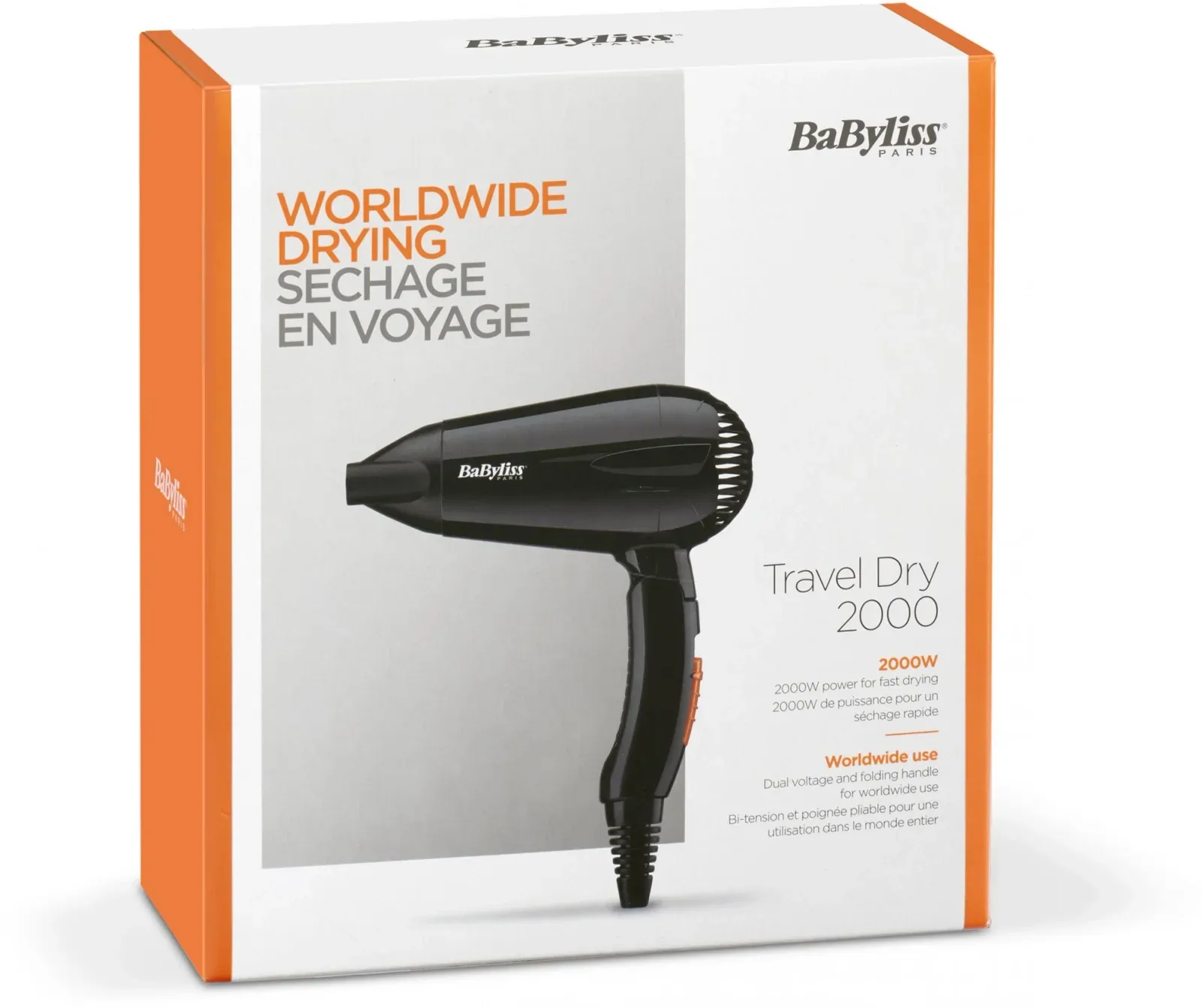 Фен Babyliss 5344E 2000Вт черный - фото 8