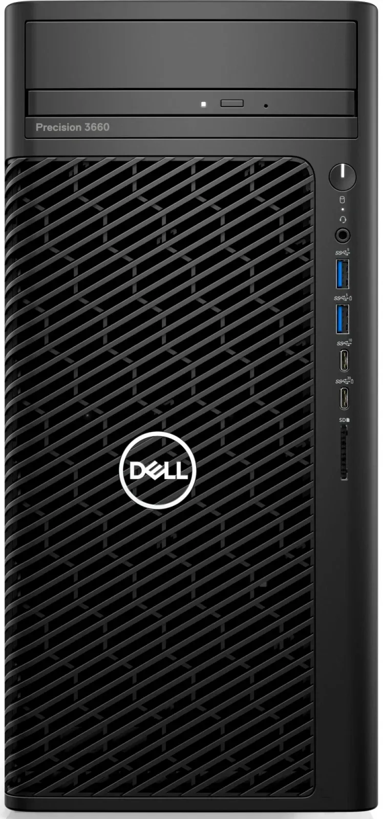 ПК Dell Precision 3660 MT Core i9 13900 2 64Gb 2Tb 7.2k SSD1Tb RTX A4000 16Gb CR Windows 11 Pro GbitEth 500W мышь клавиатура черный 3660-9671 - фото 3