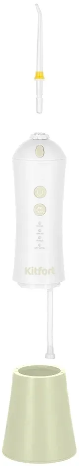 Ирригатор Kitfort КТ-2958-2 портатив. 4насад. зеленый/белый - фото 7