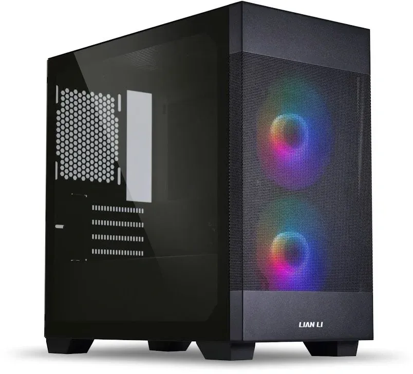 Корпус Lian-Li Lancool 205M Mesh черный без БП mATX 3x120mm 2x140mm 2xUSB3.0 audio bott PSU - фото 1
