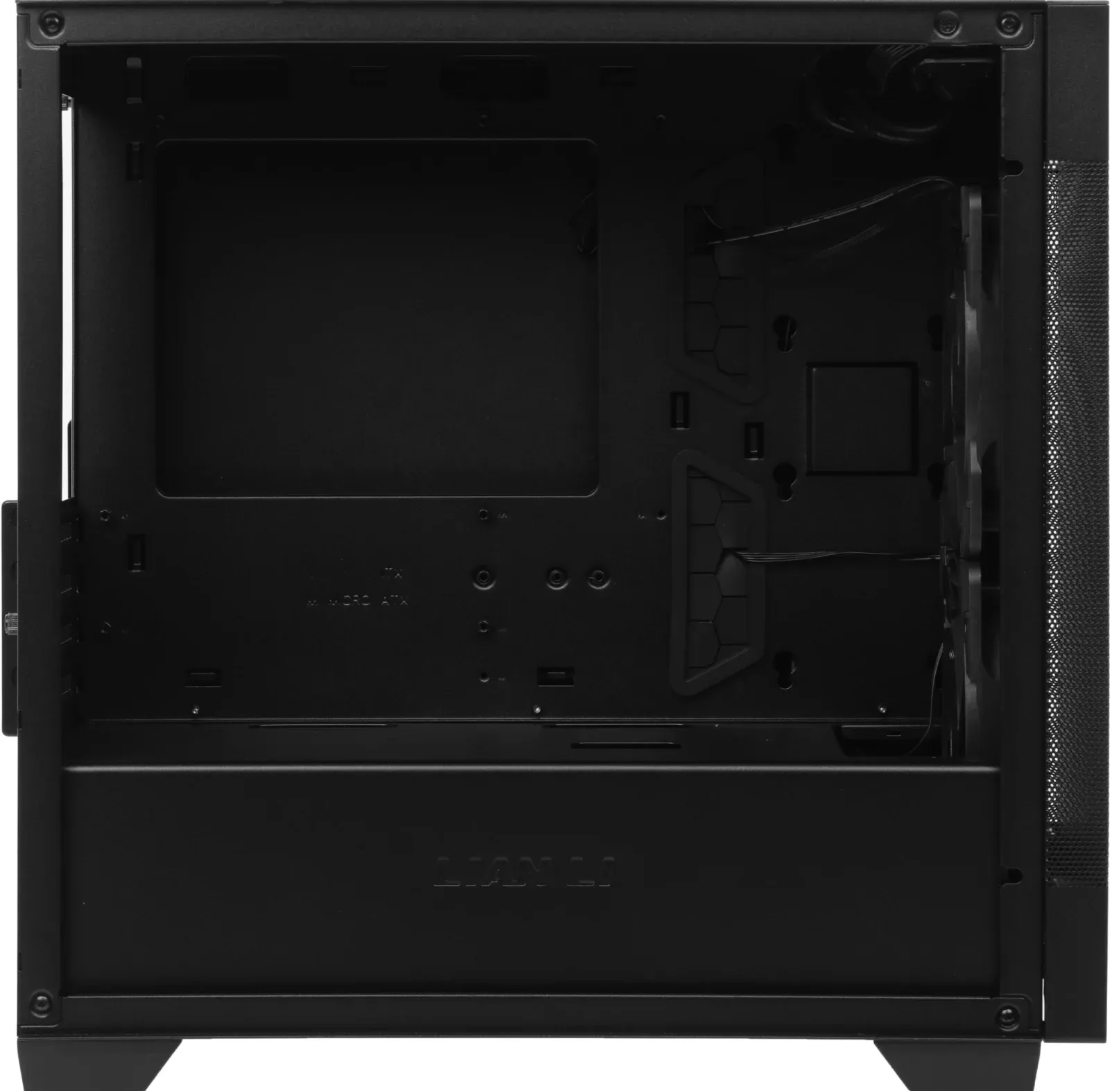 Корпус Lian-Li Lancool 205M Mesh черный без БП mATX 3x120mm 2x140mm 2xUSB3.0 audio bott PSU - фото 4