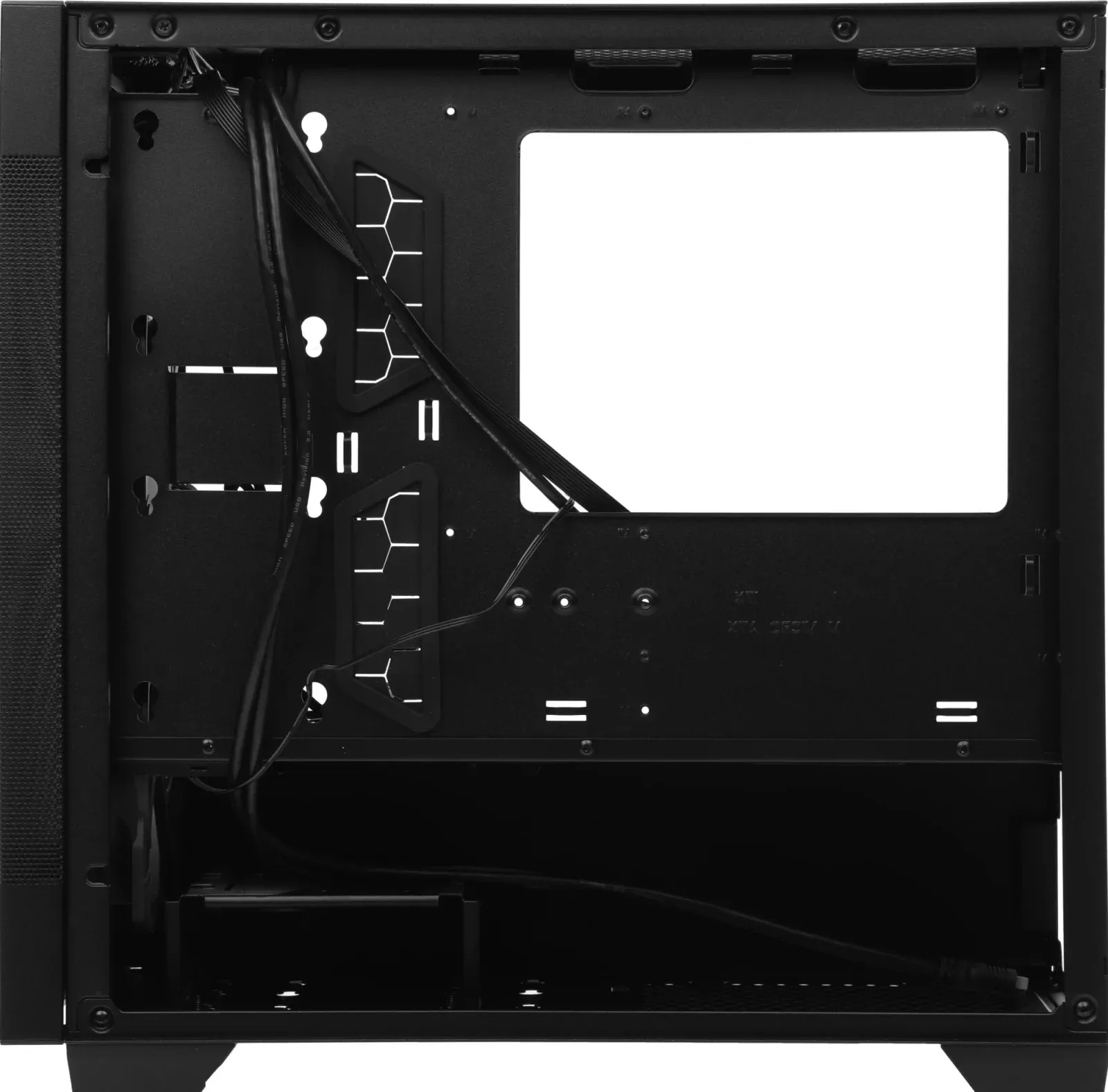 Корпус Lian-Li Lancool 205M Mesh черный без БП mATX 3x120mm 2x140mm 2xUSB3.0 audio bott PSU - фото 5