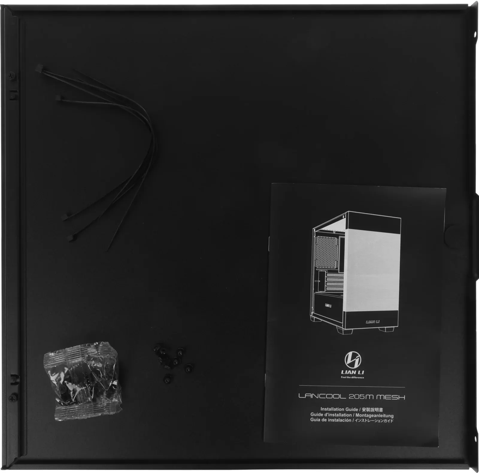 Корпус Lian-Li Lancool 205M Mesh черный без БП mATX 3x120mm 2x140mm 2xUSB3.0 audio bott PSU - фото 8