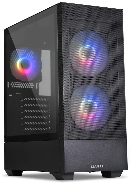 Корпус Lian-Li Lancool 205 Mesh черный без БП ATX 2x120mm 2x140mm 2xUSB3.0 audio bott PSU - фото 7