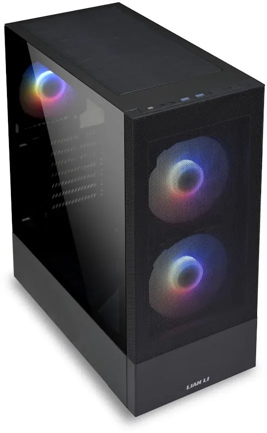 Корпус Lian-Li Lancool 205 Mesh черный без БП ATX 2x120mm 2x140mm 2xUSB3.0 audio bott PSU - фото 8