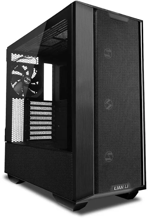 Корпус Lian-Li Lancool III черный без БП ATX 10x120mm 3x140mm 2xUSB3.0 audio bott PSU - фото 2
