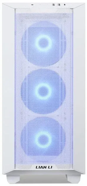 Корпус Lian-Li Lancool III RGB белый без БП ATX 10x120mm 3x140mm 2xUSB3.0 audio bott PSU - фото 5