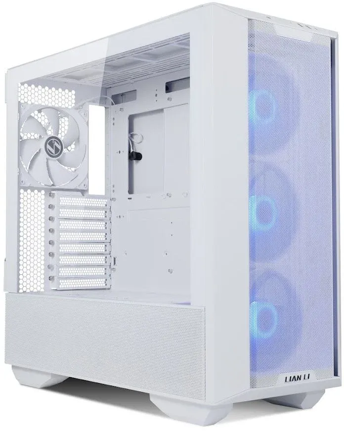 Корпус Lian-Li Lancool III RGB белый без БП ATX 10x120mm 3x140mm 2xUSB3.0 audio bott PSU - фото 8