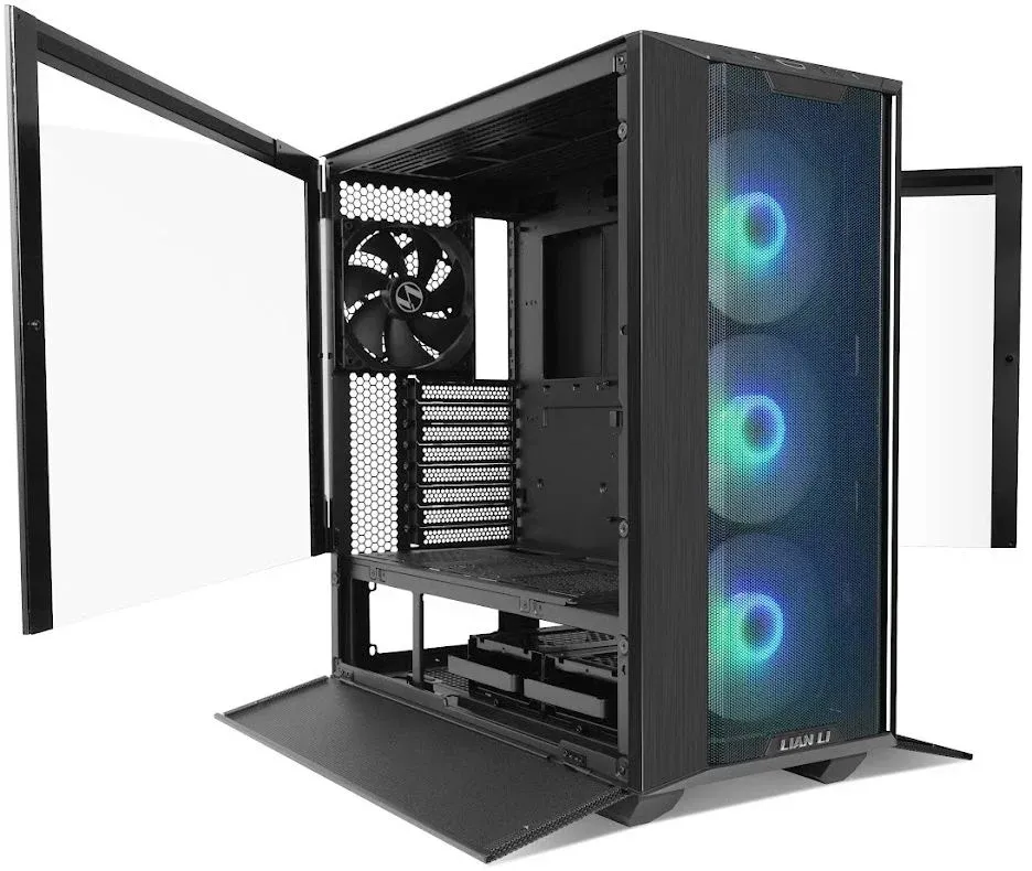 Корпус Lian-Li Lancool III RGB черный без БП ATX 10x120mm 3x140mm 2xUSB3.0 audio bott PSU - фото 5